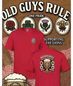 T-shirt ‘still roaring’