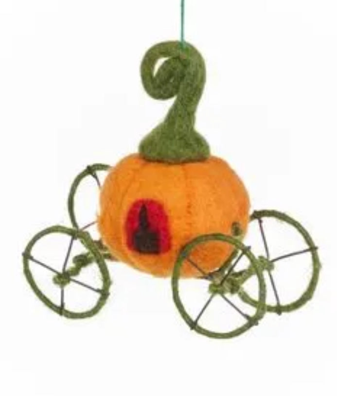 Felt - Pumpkin Carriage