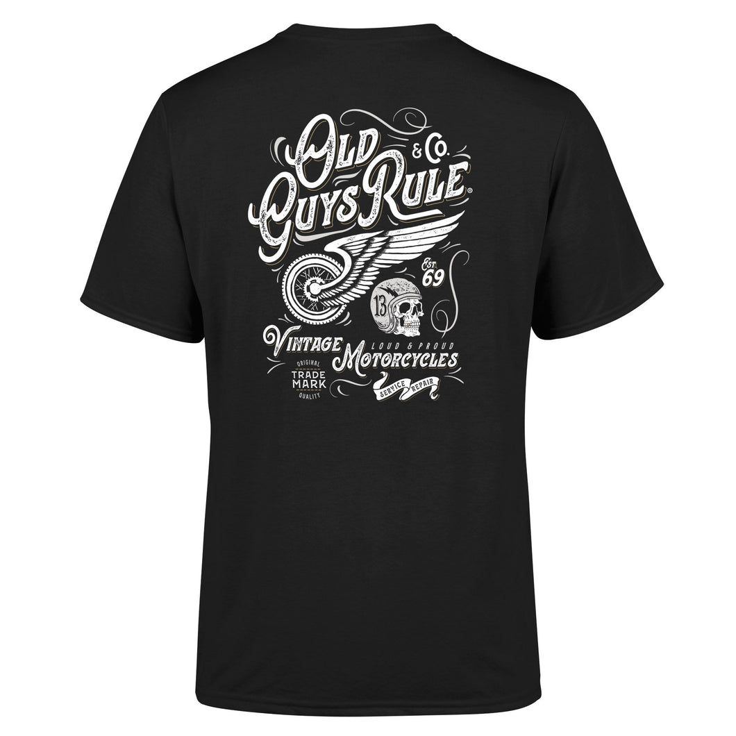 T-shirt ‘Vintage Motorcycle 3’