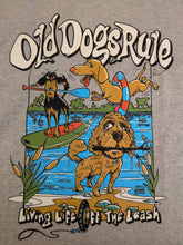 Load image into Gallery viewer, T-shirt ‘Old Dogs Rule’
