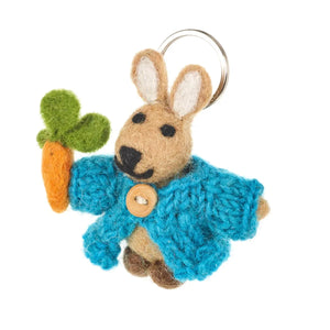 Felt - Rabbit Keyring